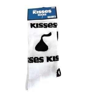 Hershey Kisses‎ SOCKS Candy Bar Men's Novelty Shoe Size 6-12 NEW